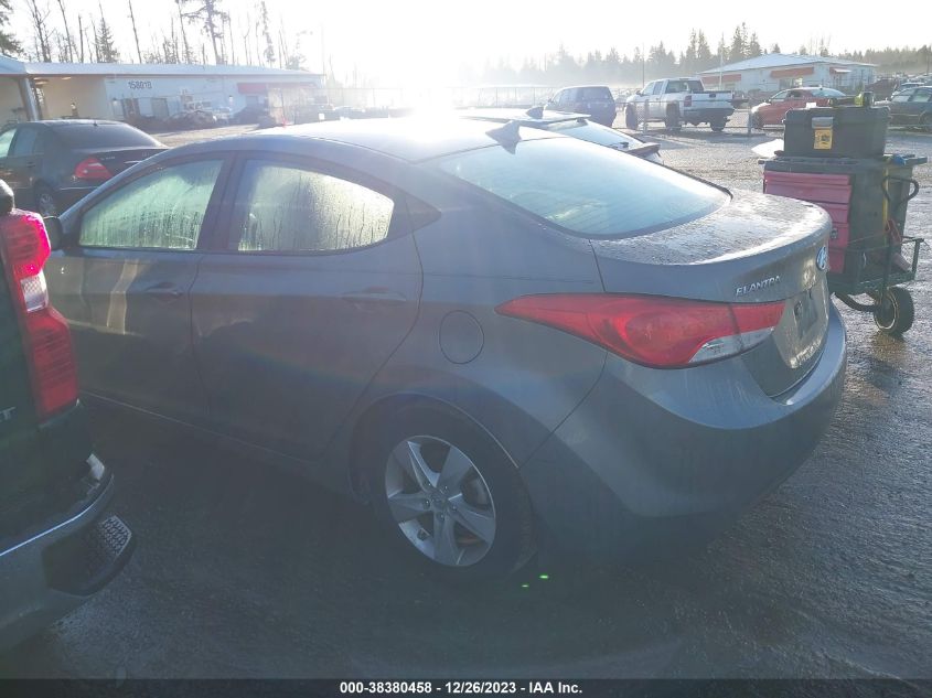 2013 Hyundai Elantra Gls VIN: 5NPDH4AE2DH204948 Lot: 38380458