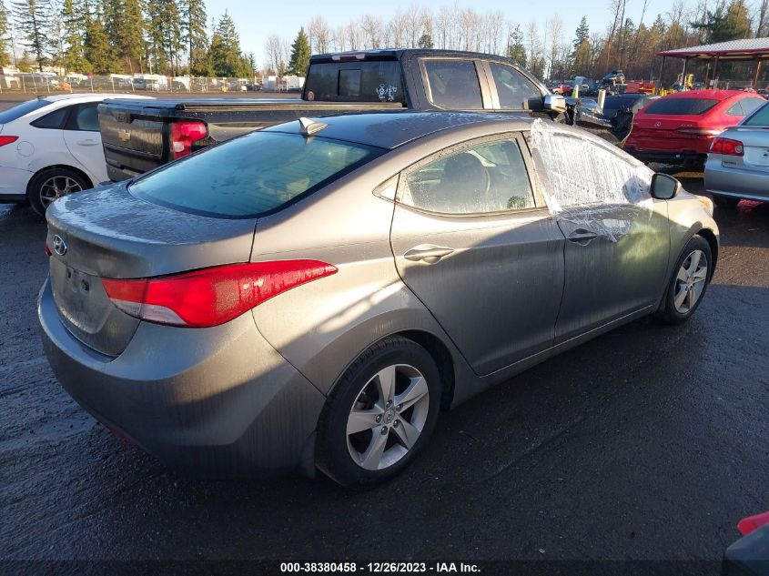 2013 Hyundai Elantra Gls VIN: 5NPDH4AE2DH204948 Lot: 38380458