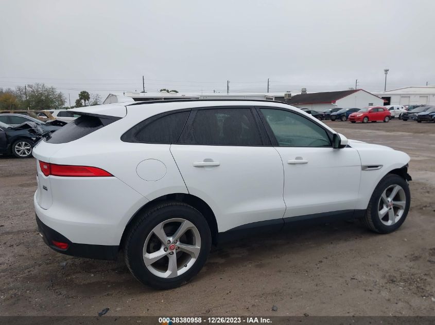 2018 Jaguar F-Pace 25T Premium VIN: SADCJ2FX2JA329017 Lot: 38380958