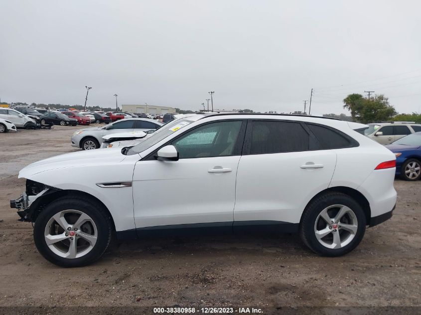 2018 Jaguar F-Pace 25T Premium VIN: SADCJ2FX2JA329017 Lot: 38380958