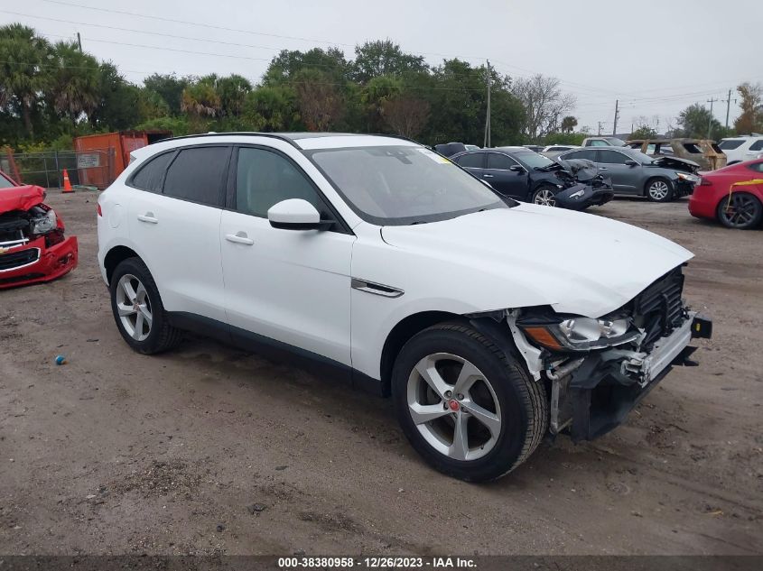 2018 Jaguar F-Pace 25T Premium VIN: SADCJ2FX2JA329017 Lot: 38380958