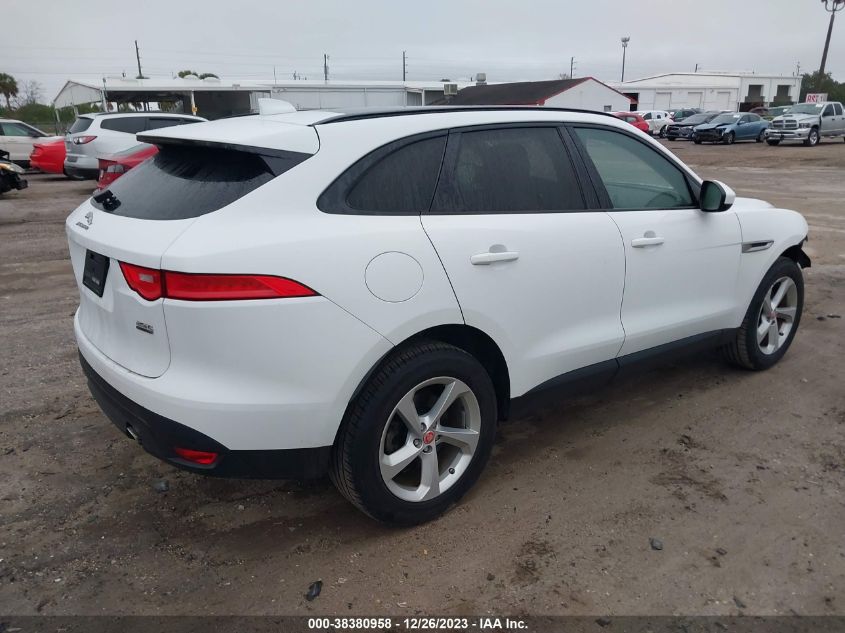 2018 Jaguar F-Pace 25T Premium VIN: SADCJ2FX2JA329017 Lot: 38380958