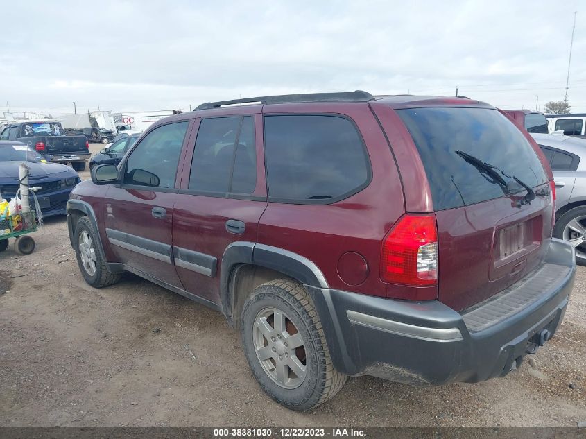 2005 Isuzu Ascender S VIN: 4NUDS13S552703236 Lot: 38381030