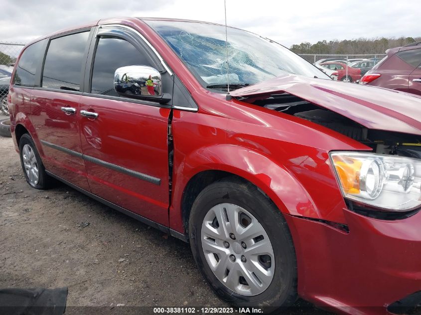 2015 Dodge Grand Caravan Avp/Se VIN: 2C4RDGBG0FR653490 Lot: 38381102