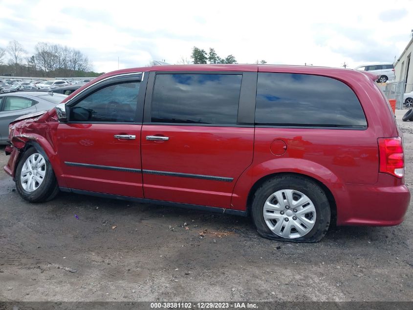 2015 Dodge Grand Caravan Avp/Se VIN: 2C4RDGBG0FR653490 Lot: 38381102