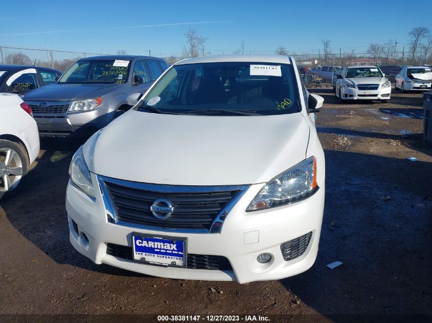 2015 Nissan Sentra Sr VIN: 3N1AB7APXFY304702 Lot: 38381147