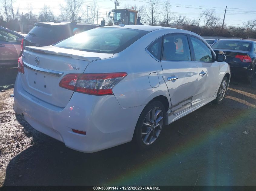 2015 Nissan Sentra Sr VIN: 3N1AB7APXFY304702 Lot: 38381147