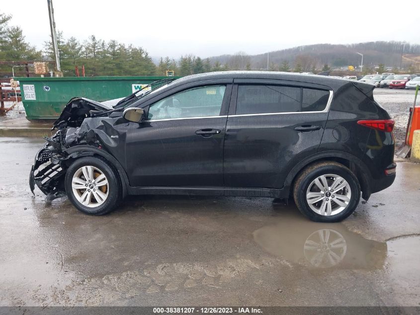 2019 Kia Sportage Lx VIN: KNDPMCAC0K7581667 Lot: 38381207