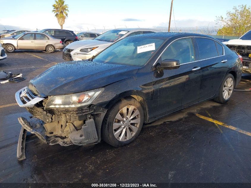 1HGCR3F80EA008734 2014 Honda Accord Ex-L V-6