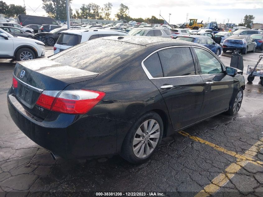 1HGCR3F80EA008734 2014 Honda Accord Ex-L V-6