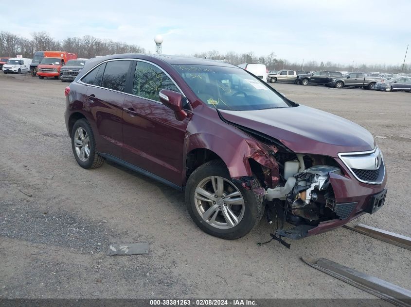 2015 Acura Rdx VIN: 5J8TB4H5XFL002507 Lot: 38381263