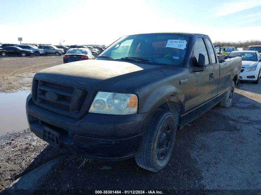 2005 Ford F-150 Stx/Xl/Xlt VIN: 1FTRF12225NB99976 Lot: 38381484