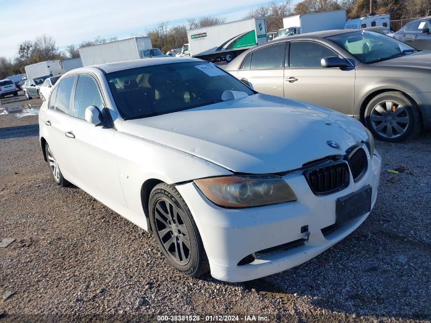 2007 BMW 328I VIN: WBAVA33517KX77469 Lot: 38381528