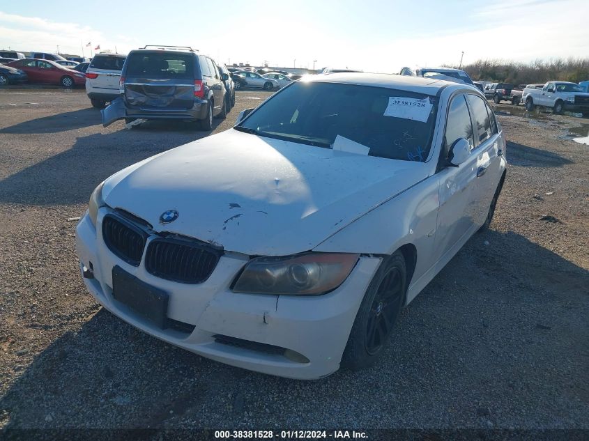 2007 BMW 328I VIN: WBAVA33517KX77469 Lot: 38381528