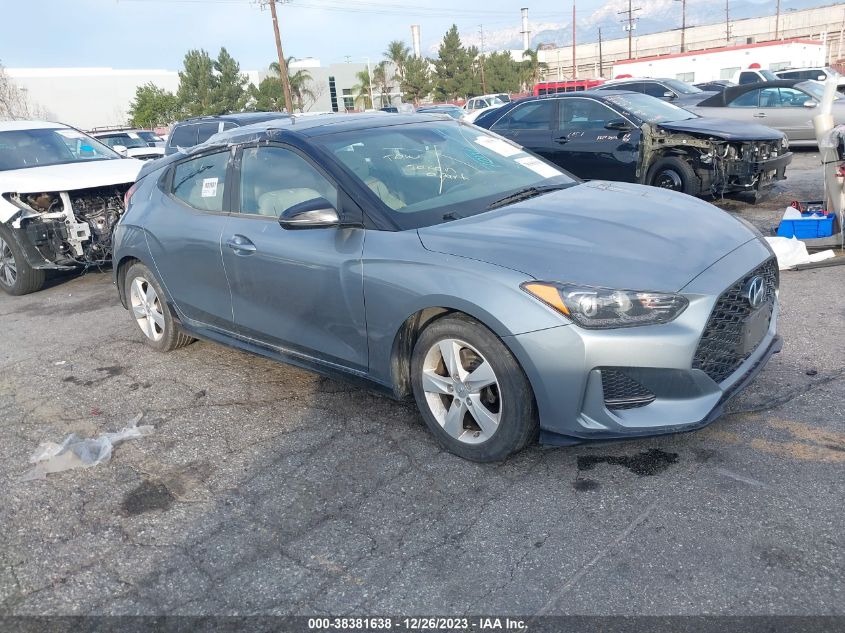 2020 Hyundai Veloster VIN: KMHTH6AB8LU024225 Lot: 38381638