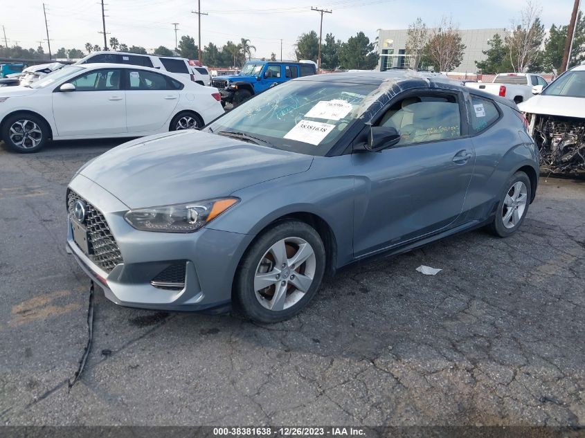 2020 Hyundai Veloster VIN: KMHTH6AB8LU024225 Lot: 38381638