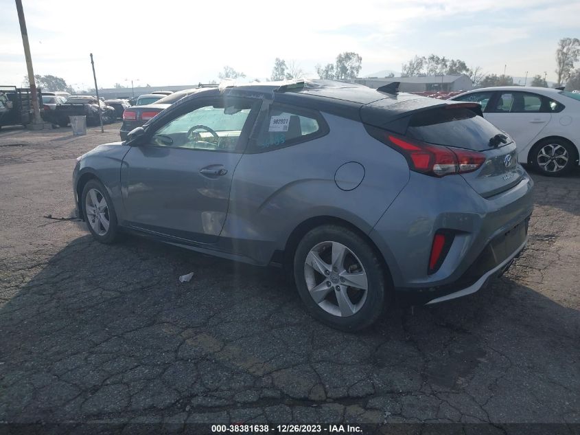 2020 Hyundai Veloster VIN: KMHTH6AB8LU024225 Lot: 38381638