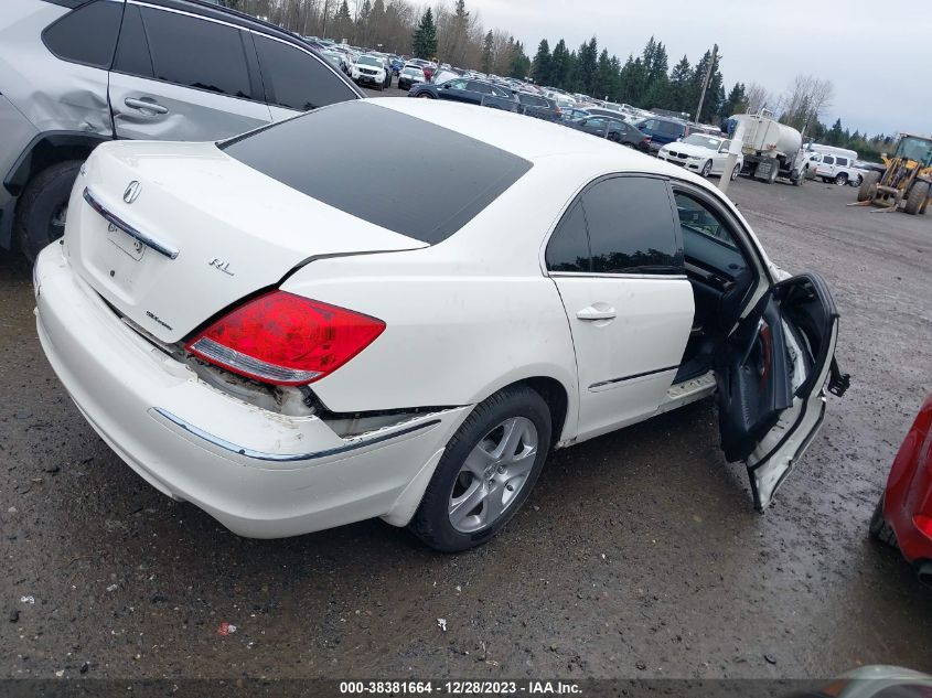 2007 Acura Rl 3.5 VIN: JH4KB16657C004718 Lot: 38381664