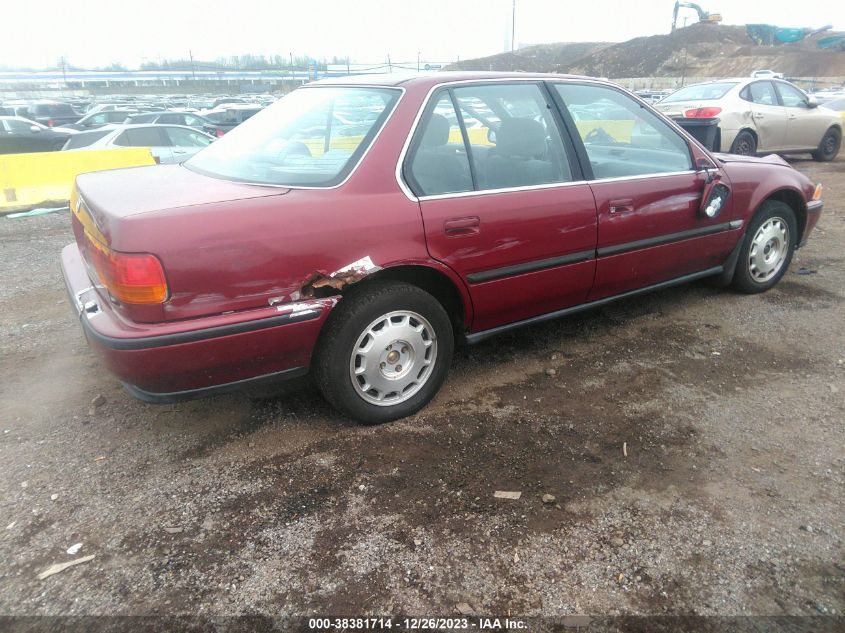 1992 Honda Accord Ex VIN: 1HGCB7678NA124170 Lot: 38381714