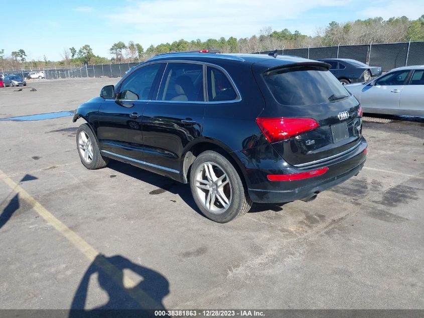 2016 Audi Q5 2.0T Premium VIN: WA1L2BFP6GA112369 Lot: 38381863