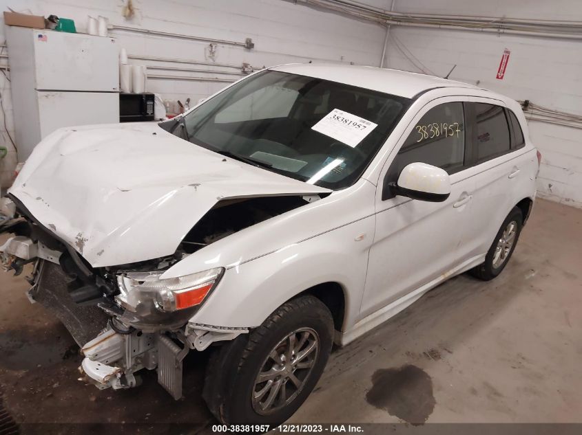 2011 Mitsubishi Outlander Sport Es VIN: JA4AP3AU8BZ007970 Lot: 38381957