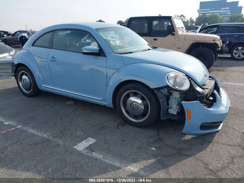 2012 Volkswagen Beetle 2.5L VIN: 3VWJP7AT6CM638348 Lot: 38381976