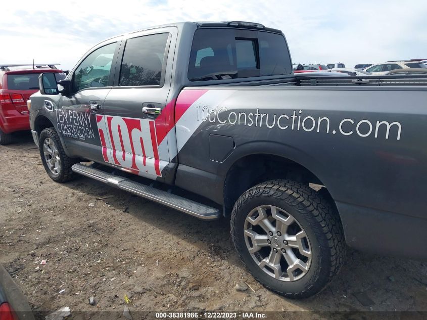 1N6BA1F27GN509419 2016 Nissan Titan Xd Sv Diesel