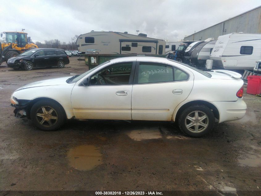 1G3NL52E22C260758 2002 Oldsmobile Alero Gl1