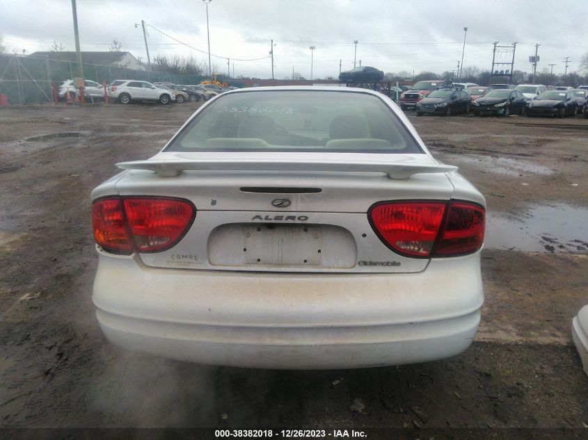 1G3NL52E22C260758 2002 Oldsmobile Alero Gl1