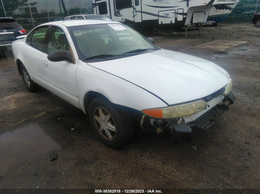 2002 Oldsmobile Alero Gl1 VIN: 1G3NL52E22C260758 Lot: 38382018