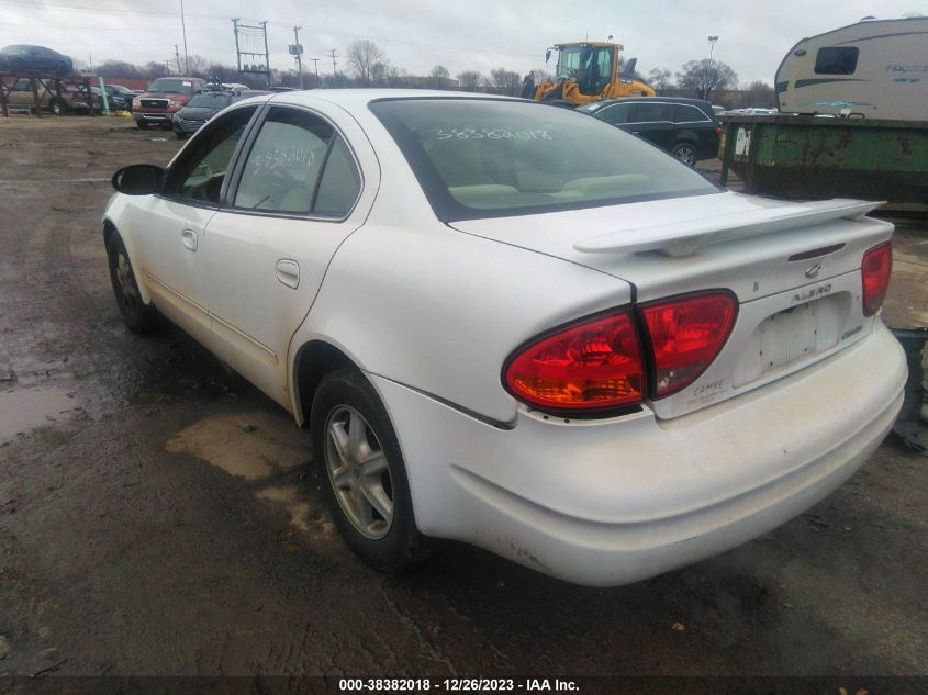 1G3NL52E22C260758 2002 Oldsmobile Alero Gl1