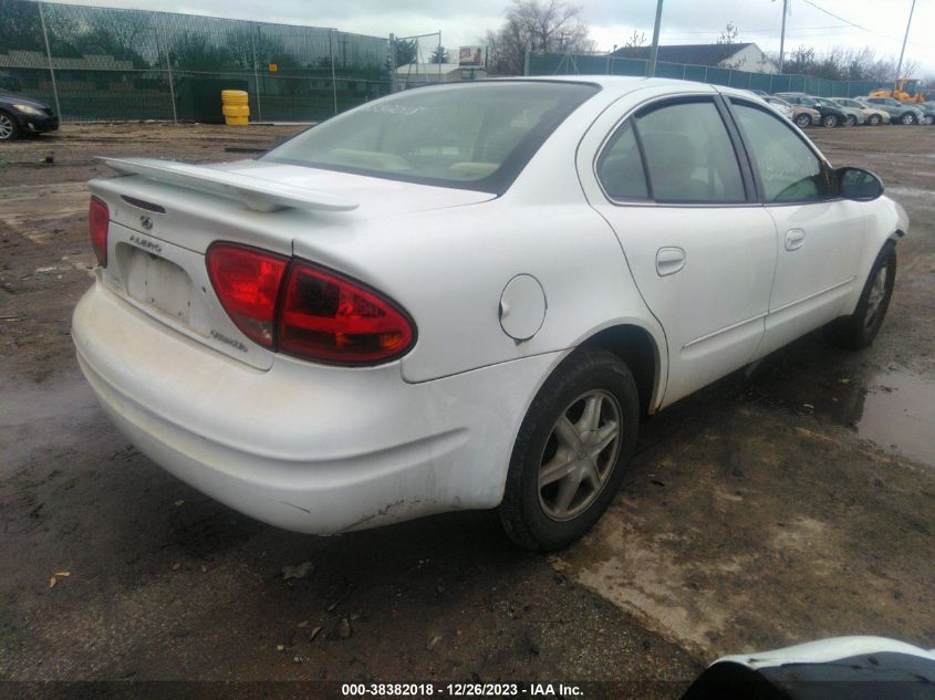 2002 Oldsmobile Alero Gl1 VIN: 1G3NL52E22C260758 Lot: 38382018