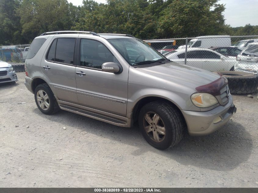 2005 Mercedes-Benz Ml 350 4Matic VIN: 4JGAB57E35A568950 Lot: 38382019