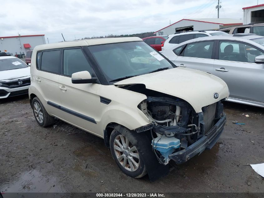 2013 Kia Soul + VIN: KNDJT2A64D7581834 Lot: 38382044