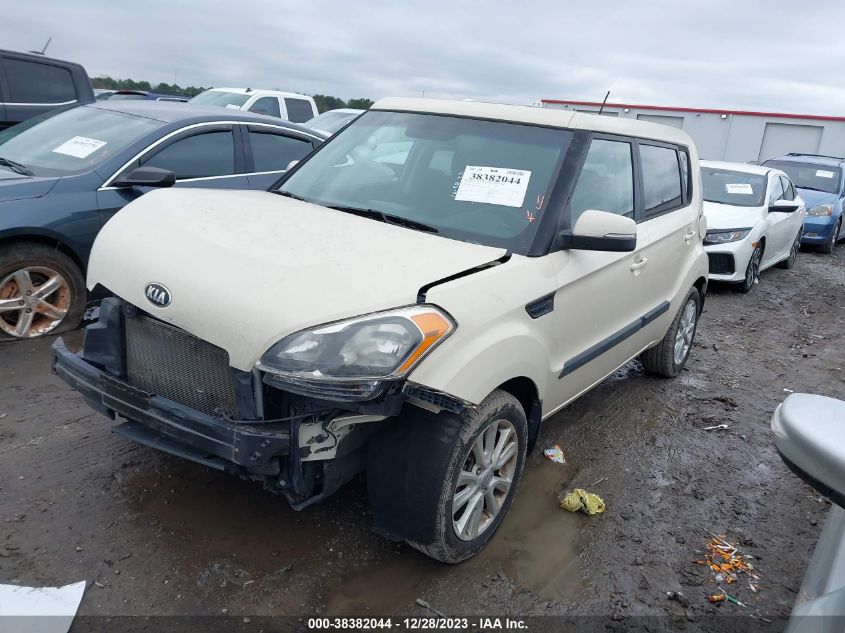 2013 Kia Soul + VIN: KNDJT2A64D7581834 Lot: 38382044