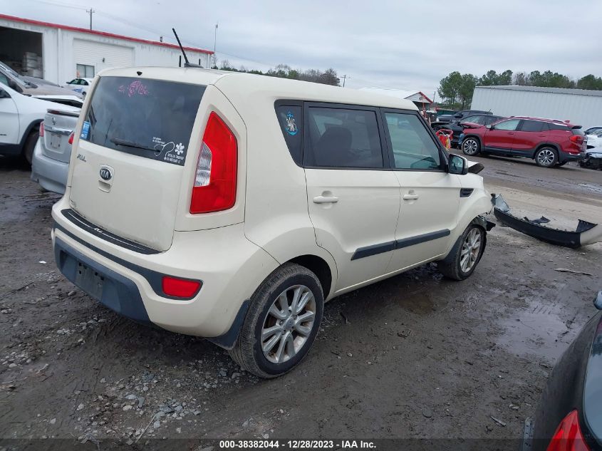 2013 Kia Soul + VIN: KNDJT2A64D7581834 Lot: 38382044