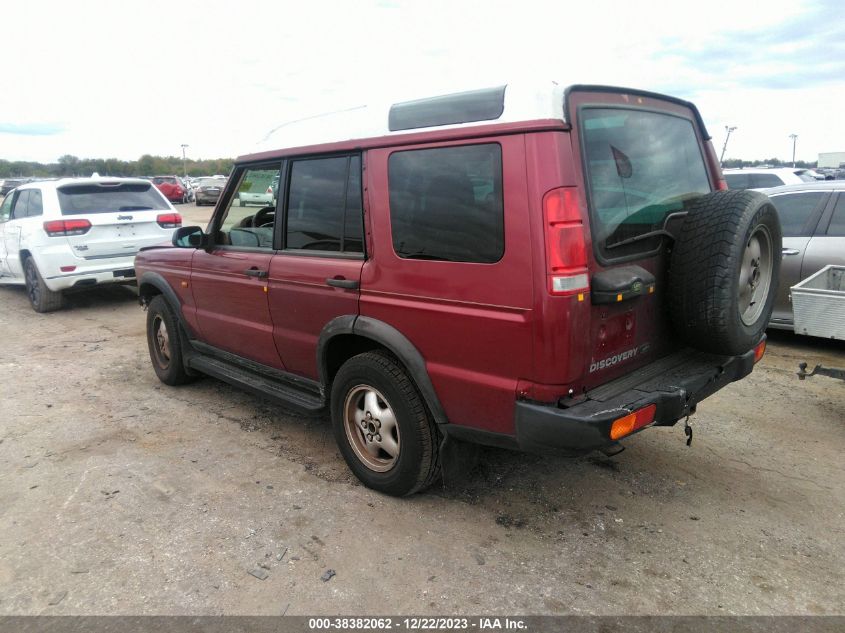 2001 Land Rover Discovery Series Ii Sd VIN: SALTL12461A703486 Lot: 38382062