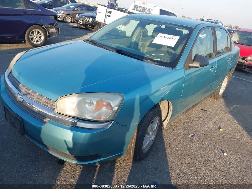 2005 Chevrolet Malibu Ls VIN: 1G1ZT54805F210672 Lot: 38382089