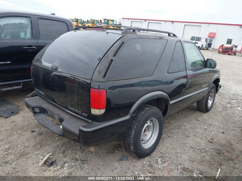 2000 Chevrolet Blazer Ls VIN: 1GNCS18WXYK191472 Lot: 38382211