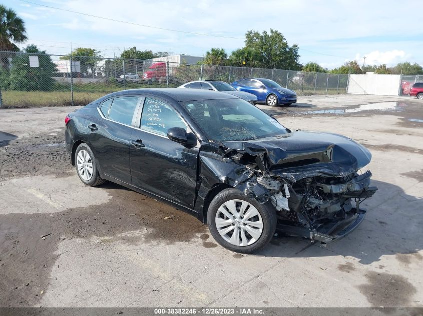 2020 Nissan Sentra S Xtronic Cvt VIN: 3N1AB8BVXLY234634 Lot: 38382246