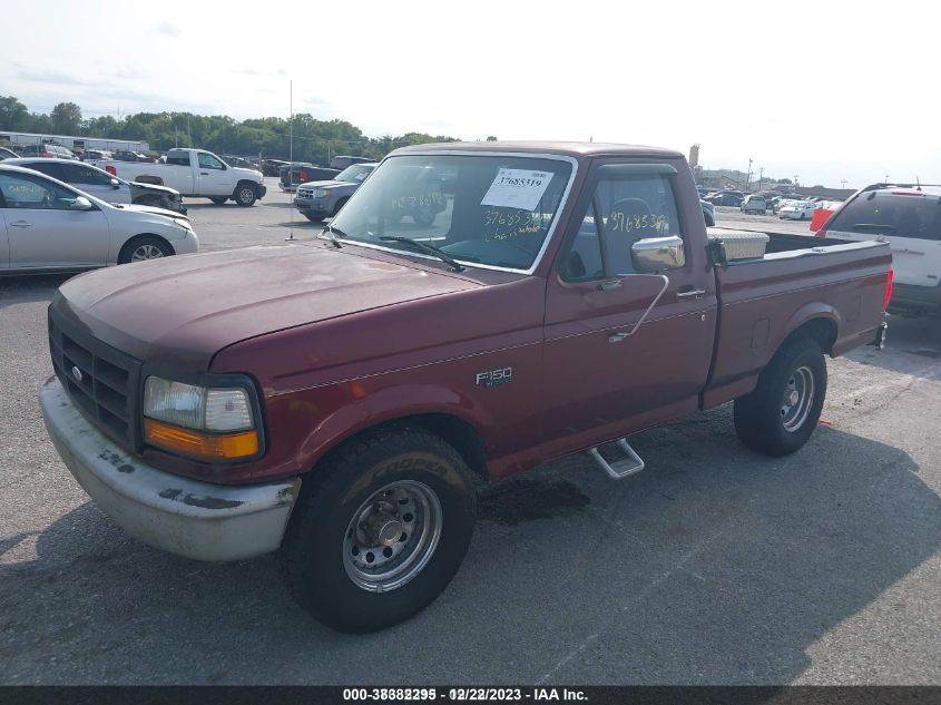 1996 Ford F150 VIN: 1FTEF15Y2TNA13705 Lot: 38382295