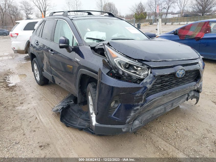 2020 Toyota Rav4 Xle Hybrid VIN: 4T3RWRFV0LU009438 Lot: 38382412