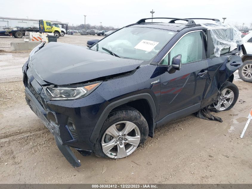 2020 Toyota Rav4 Xle Hybrid VIN: 4T3RWRFV0LU009438 Lot: 38382412