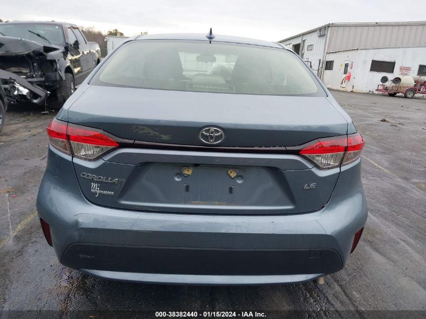 2021 Toyota Corolla Le VIN: JTDVPMAE5MJ128186 Lot: 38382440