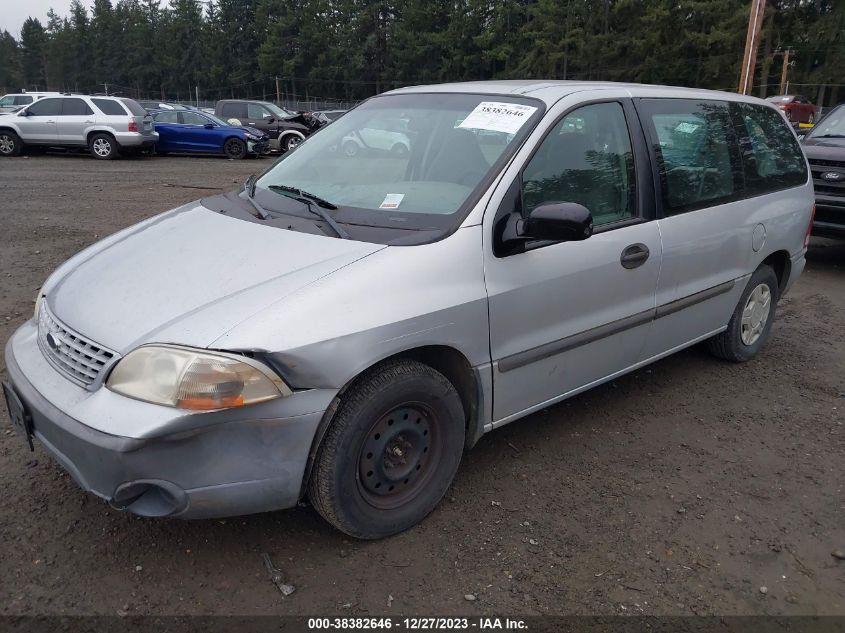 2001 Ford Windstar Lx VIN: 2FMDA50491BB49601 Lot: 38382646