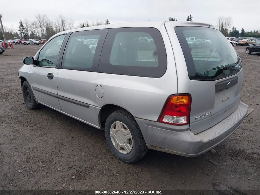 2001 Ford Windstar Lx VIN: 2FMDA50491BB49601 Lot: 38382646