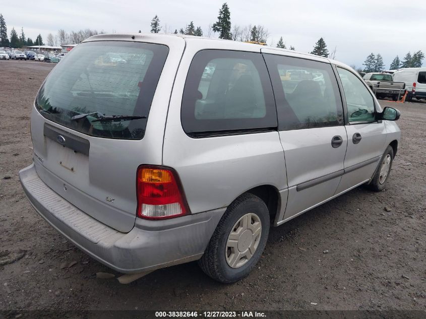 2001 Ford Windstar Lx VIN: 2FMDA50491BB49601 Lot: 38382646