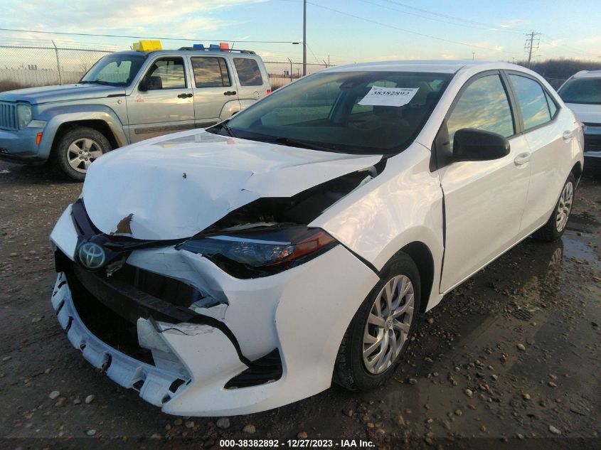 2017 Toyota Corolla Le VIN: 5YFBURHE0HP651485 Lot: 38382892