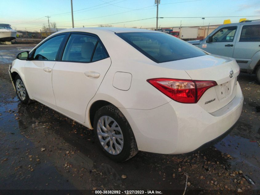 2017 Toyota Corolla Le VIN: 5YFBURHE0HP651485 Lot: 38382892