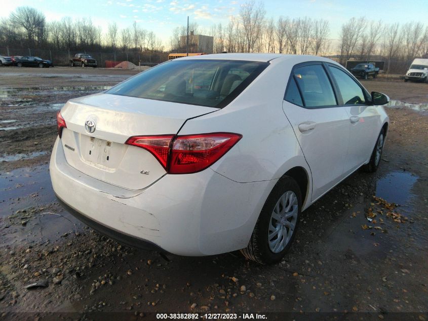 2017 Toyota Corolla Le VIN: 5YFBURHE0HP651485 Lot: 38382892